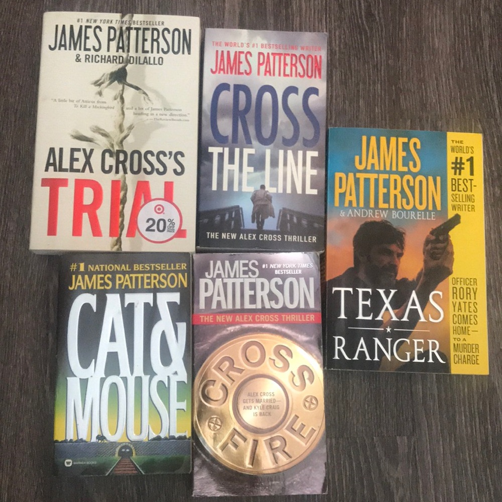 James Patterson- 5 books (4)Alex cross